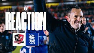 REACTION | Chris Davies | Exeter City 0-2 Birmingham City