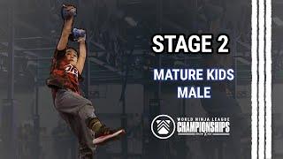 MATURE KIDS MALE | STAGE 2 | SEASON X | 2025 World Ninja League Championships