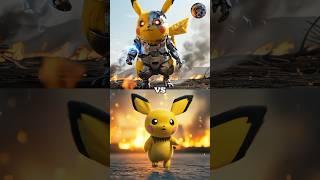 Robotic Pikachu vs Pichu, Wartortle, Chimchar, Charmeleon, Raichu