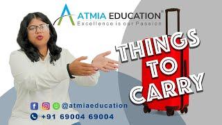  Essential Packing List for Studying Abroad!  | Atmia Education | MBBS Abroad |