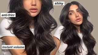 VOLUMINOUS BOUNCY HAIR TUTORIAL