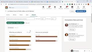 How to connect with La Follette School alumni on LinkedIn