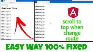 how scroll to top in angular router change 2022 fixed 100%