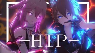 【原神Genshin Impact MMD】-HIP-  | Yae Miko | Childe