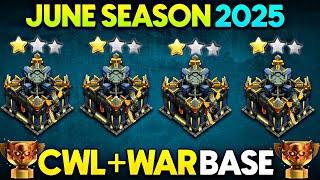 June 2025 CWL/WAR Base Link| Anti 2 STAR TH17 CWL BASE LINK| TH17 WAR BASE LINK 2025