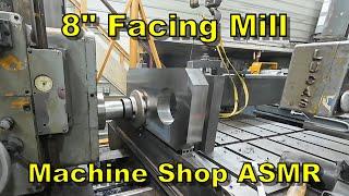 Face Milling On The Horizontal Boring Mill - Manual Machining