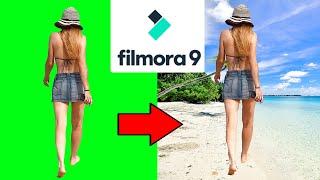 How to Remove Green Screen in Filmora 9! (2024)