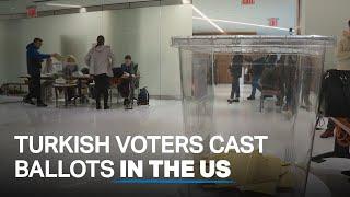 Turkish voters cast ballots in the US