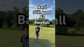 Am I still good at baseball  ️ #ball #funny #mlb #baseball
