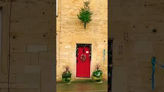 House on a hill #cottage #house #winter #christmas #cotswolds #cottagecore #cute #fyp #travel