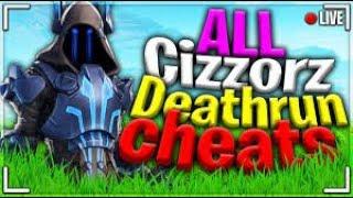 Cizzorz Deathrun ALL Cheats   (level 1 - 4)