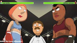 Lois Griffin vs. Deirdre Jackson with healthbars