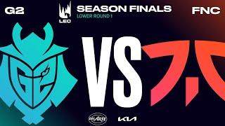 G2 vs FNATIC, la FINALE DE L'ANNÉE | LEC Summer 2024