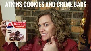 Atkins Cookies and Creme Bars on Keto diet