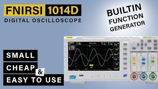 FNIRSI 1014D Oscilloscope with Built-in Function Generator⭐Complete Review! Should you buy it?