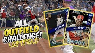 FULL TEAM OF LEFT FIELDERS RANKED SEASONS CHALLENGE! | MLB THE SHOW 17 DIAMOND DYNASTY