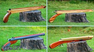 4 DIY Beautiful Slingshots For Hunting