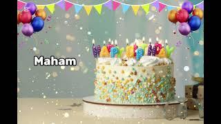 Maham Happy birthday to you #birthdaycelebration #birthday #birthdaycake #songs