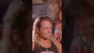 Mötley Crüe sits down to watch their first-ever recorded video