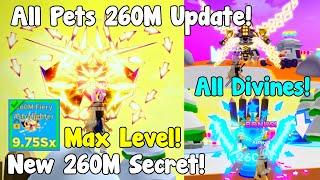 I GOT All NEW  * COMMON TO RAREST 260M SECRET*️In 260M UPDATE? - Clicker Simulator Roblox