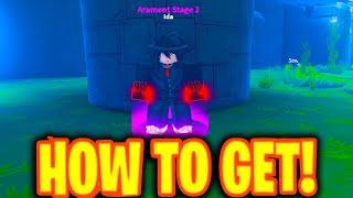 HOW TO GET NEW ARMAMENT STAGE 2 In JUJUTSU PIECE! Roblox