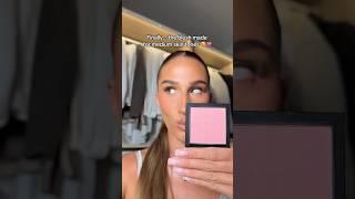 Warm toned blush for medium skin tones! #clusterlashes #lashextensions