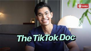 Doctor gives skin tips in TikTok videos, but here's why his 400k followers seldom see his full face