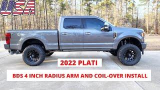 (2022 PLATINUM) How to install a BDS Coil-over and radius arm lift