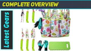 Floral Pattern Garden Tool Set Best Heavy Duty Kit for Garden Enthusiasts