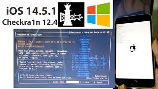 iOS 14.5.1 jailbreak checkra1n 0.12.4 How to jailbreak iOS 14.5.1 Cheakra1n ON Windows - DM