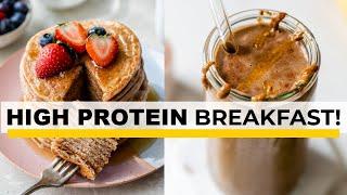 5 HEALTHY BREAKFAST IDEAS | easy, high-protein recipes