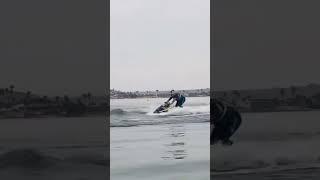 jetski triple backflip fail  #fail #backflip #jetski #shorts