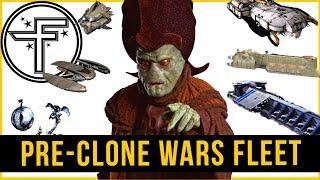 The Trade Federation Fleet BEFORE The Clone Wars | Star Wars Ships