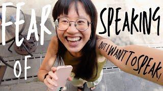 how to start speaking with others in foreign languages even though you are scared & anxious