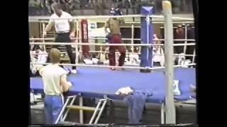 Adam Burianski Kickboxen 1989