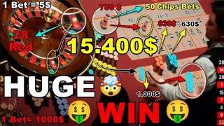 Live Roulette| Watch Saturday Lucky Huge win 15,400$ / 427$ Win at Las Vegas Casino 2024-10-18