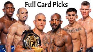 My Full Card Predictions & Breakdown For UFC 307