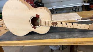 Building a scrap wood guitar