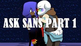 Ask Sans Part 1【 Undertale Comic Dub 】