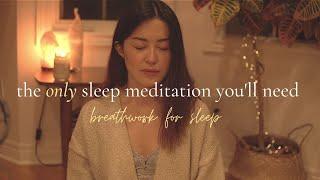 ASMR Breathing for Sleep Meditation (Fall Asleep Fast , Guided Meditation for Sleep)