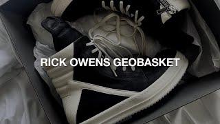 Rick Owens Geobasket – Unboxing, Sizing, Review