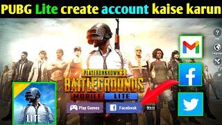 How to Create Pubg Mobile Lite Account With facebook | Pubg Mobile Lite me account kaise banaye