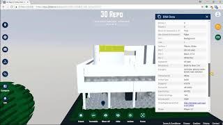 How to: see BIM data within 3D Repo