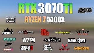 RTX 3070 Ti + Ryzen 7 5700X : Test in 14 Games - RTX 3070 Ti Gaming