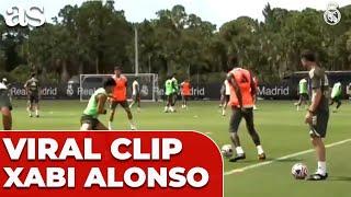 The most VIRAL CLIP from REAL MADRID training: listen to what XABI ALONSO said
