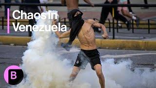 Venezuela Elections: Protesters Clash With Police in Caracas