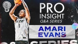 Amari Evans Interview | Overtime Elite Pro Day | 9.23.24