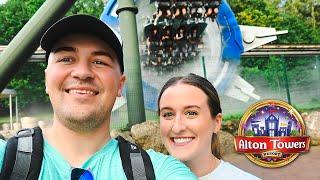 Disney Adults Try a UK Theme Park! | A Day in Alton Towers and Staying in the Enchanted Village!