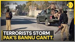 Pakistan: Jeesh Fursan Muhammad group launches a severe attack on the Bannu Cantt | WION