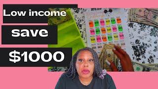 30 day 1000 saving challenge| Low income